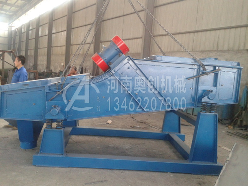 水洗砂分级直线振动筛