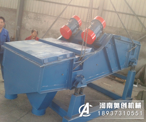 矿用振动筛振动电机防止螺丝松动的方法