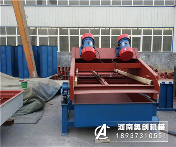 牛粪振动脱水筛机