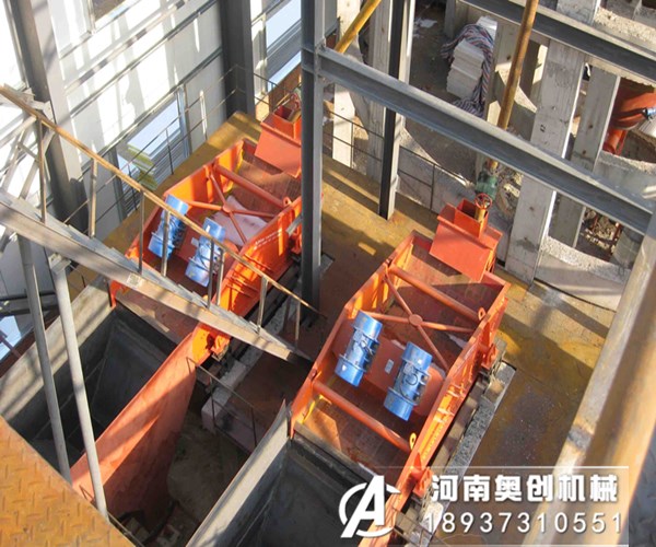 湿河沙振动脱水筛