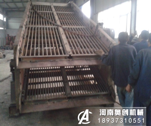 重型矿石直线筛