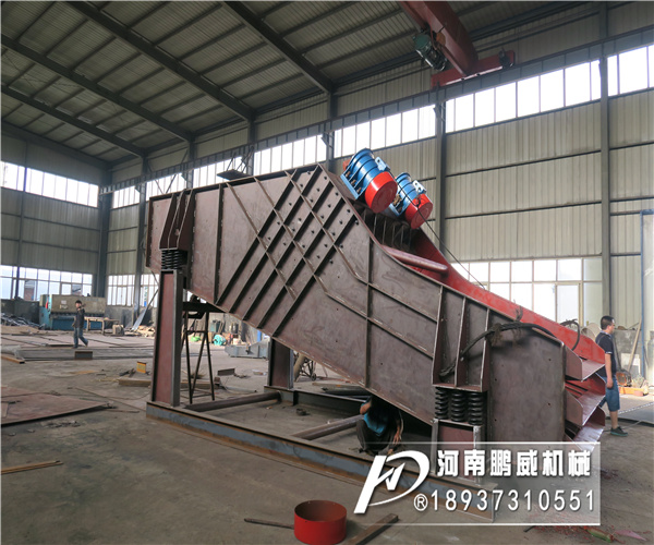 砂石料圆振动筛下料速度慢是哪里的原因？