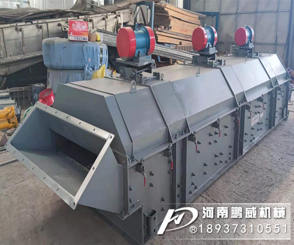 双层振网筛下层筛网振幅小怎么解决?