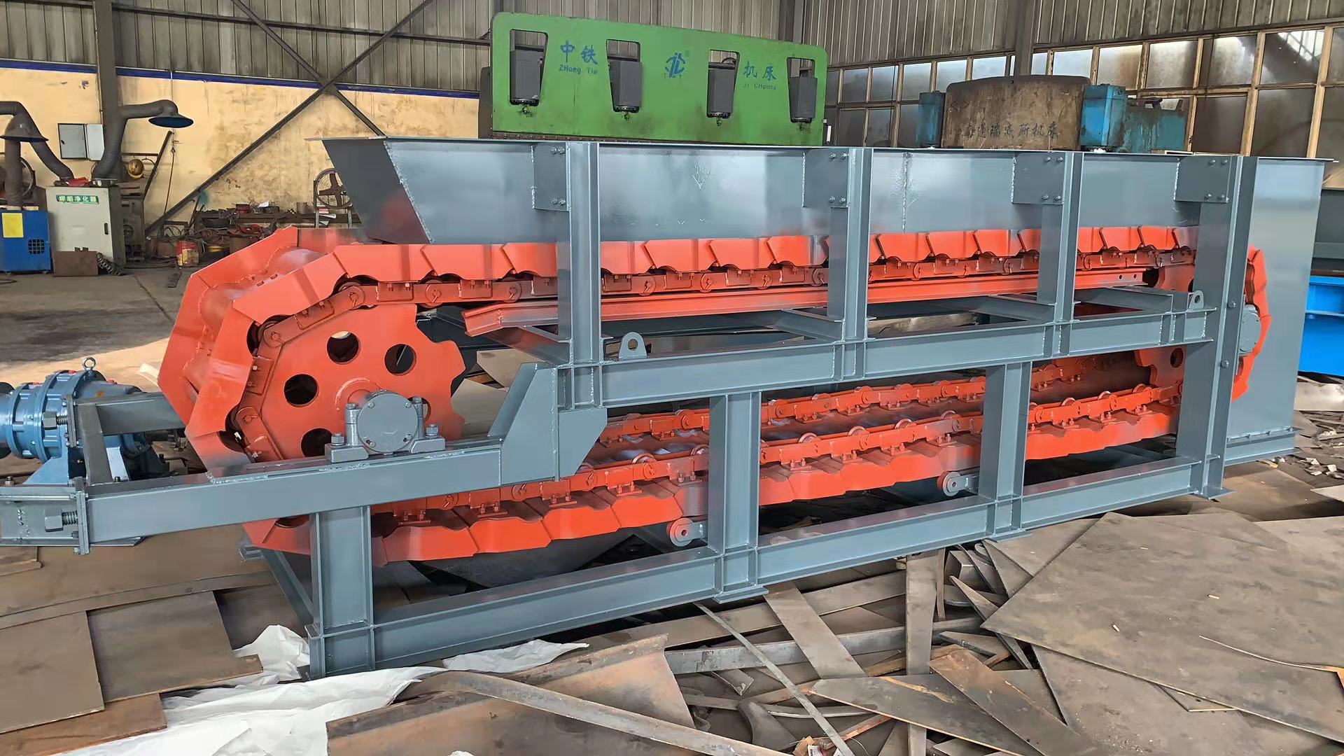 链板式输送机工作原理