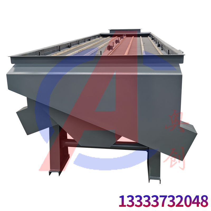 加厚碳钢木筛框直线振动筛